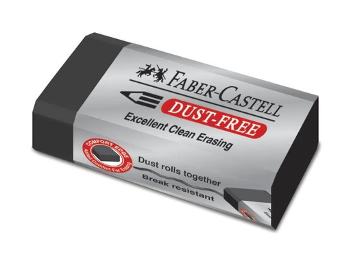 [90015645 924286] Faber-Castell Radiergummi Dust-Free Schwarz