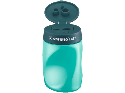 [90156743 1085338] STABILO Spitzer EASYsharpener 3 in 1 für Linkshänder Petrol