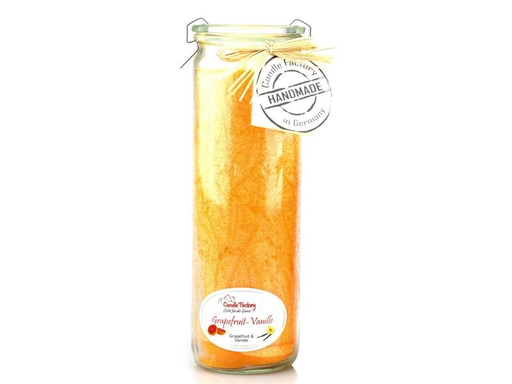 [90157198 1162080] Candle Factory Duftkerze Grapefruit und Vanille Big Jumbo