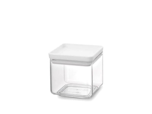 [90157219 904239] Brabantia Vorratsbehälter Tasty 0.7 l, Transparent/Weiss