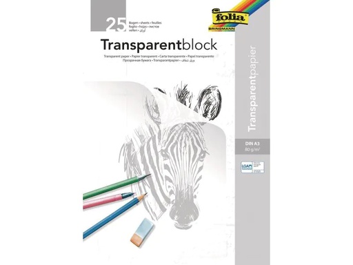 [90157224 1020563] Folia Transparentpapier A3