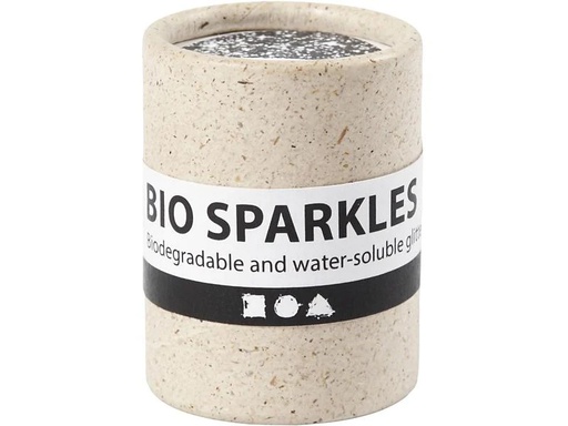 [90157280 1139881] Creativ Company Glitzer Bio 10 g, 1 Stück, Silber