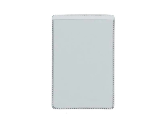 [90157378 1161599] Büroline Ausweishalter 25 Stück 6.3 x 9.4 cm, Transparent