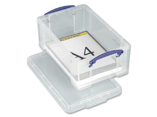 [90157424 291381] Really Useful Box Aufbewahrungsbox 84 Liter Transparent