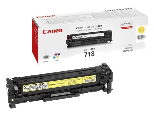 [90157506 164737] Canon Toner 718 / 2659B002 Yellow