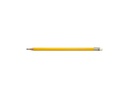 Caran d'Ache Bleistift Gelb mit Radiergummi, HB