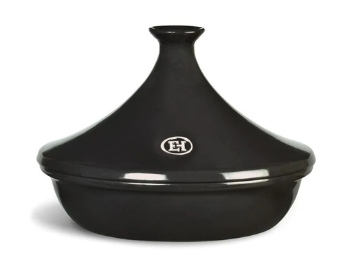 [90157623 1164021] Emile Henry Tajinetopf Fusain 32 cm, Schwarz