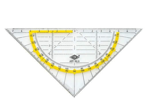 [90157826 126350] WEDO Geodreieck/Dreieck 16 cm 10 Stück