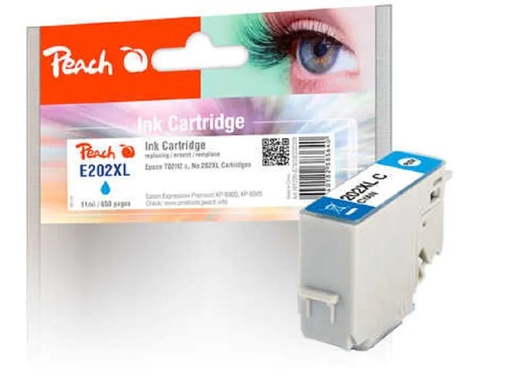 [90158169 1142528] Peach Tinte Epson No 202XL (T02H2) Cyan