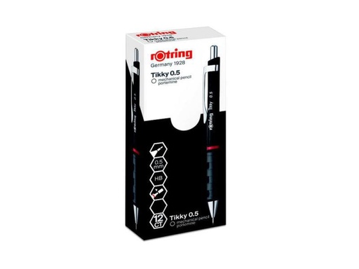 [90158270 892953] Rotring Minenbleistift Tikky HB, 0.5 mm, Schwarz
