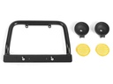 RC4WD Modellbau-Stossstange Push Bar Gelbe Flutlichter D90