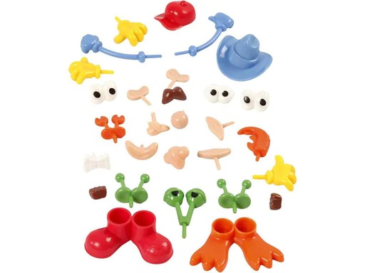 [90158580 671286] Creativ Company Körperteile 0.8-6.8 cm aus Modelliermasse