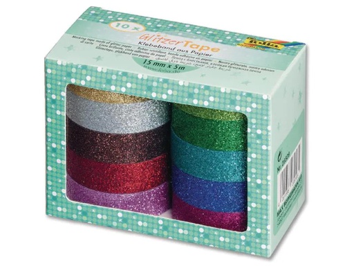 [90158641 546795] Folia Glitzer Tape Set Mehrfarbig
