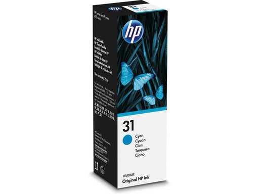 [90158686 1045585] HP Tinte Nr. 31 (1VU26AE) Cyan