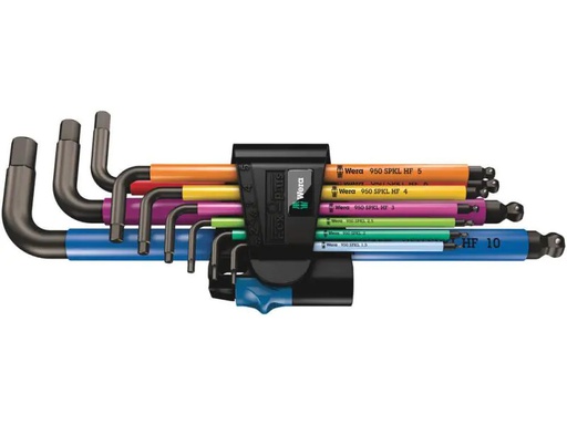 [90158793 770037] Wera Winkelschlüssel-Set 1.5-10 mm HF
