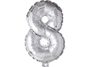 Creativ Company Folienballon 8 Silber