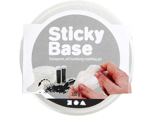 [90158965 964211] Creativ Company Modelliermasse Sticky Base Weiss