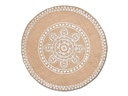 Zeller Present Tischset Mandala Ø 38 cm, Nature