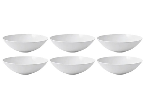 [90159228 1097788] Villeroy &amp; Boch Schale Iconic 21.5 cm, 6 Stück, Weiss