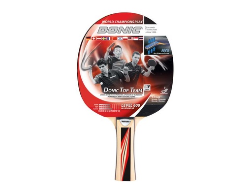[90159399 1018131] DONIC Schildkröt Tischtennisschläger Top Team 600