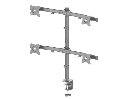 [90159405 869471] Multibrackets Tischhalterung Basic Quad bis 8 kg – Schwarz