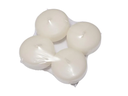 Herzog Kerzen AG Schwimmkerze Linsen Ø 5 cm, Weiss