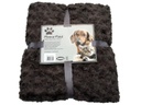 Nobby Hunde-Fleecedecke SuperSoft Braun, 100 x 150 cm
