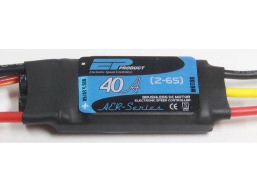 [90159633 330059] EP Brushless Regler Aer40-Aer-Series 40A, 2-6S, S-BEC