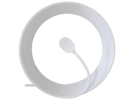 [90015945 949835] Arlo VMA5600C-100PES Magnetisches Ladekabel Outdoor 7.6m weiss