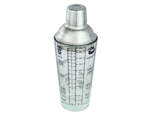 [90159680 608830] Xavax Drink Mixer Cocktail-Shaker 0.4 l, Transparent