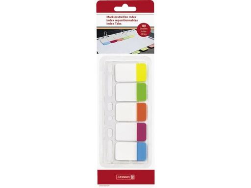 [90015962 686355] Brunnen Page Marker Index Mehrfarbig, 150 Stück