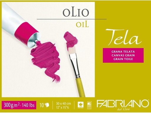 [90159875 1116261] Fabriano Malblock Tela 30 x 40 cm, 10 Blatt