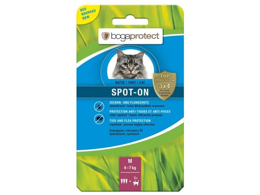 [90159889 968152] bogar Anti-Parasit-Tropfen bogaprotect Spot-on Katze M