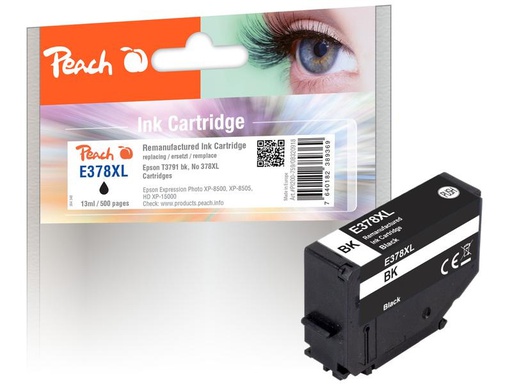 [90160059 1142607] Peach Tinte Epson T3791, No 378XL Black