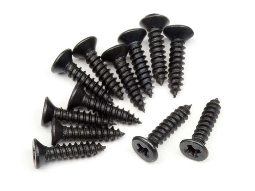 [90160112 433696] HPI Senkkopfschrauben M2.6 x 12 mm 101273 Bullet
