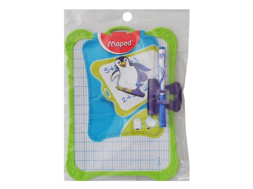 [90160206 683327] maped Maltafel Weisswand inkl. Zubehör für Kids assortiert