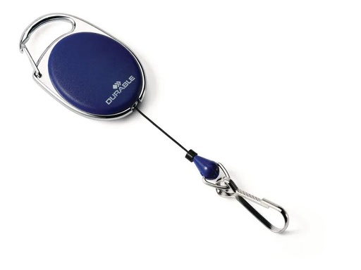 [90160228 750187] DURABLE Ausweishalter Style  Blau