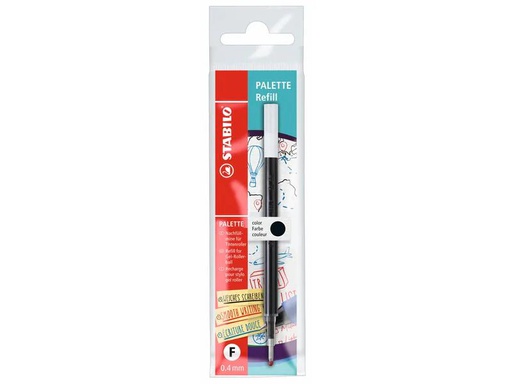 [90160327 1103412] STABILO Patrone Palette Refill Schwarz, 0.4 mm