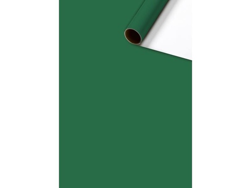 [90160377 1030667] Stewo Geschenkpapier Colour Dunkelgrün, 70 cm x 2 m