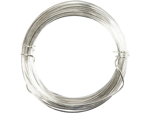 [90160616 711564] Creativ Company Silberdraht 10 m Versilbert