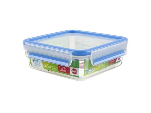 [90160637 796398] Emsa Vorratsbehälter Clip &amp; Close 0.85 l, Transparent