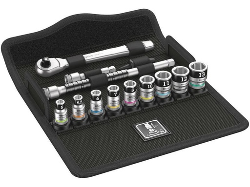 [90160723 769978] Wera Ratsche 8100 SA 12 HF 1/4 Zyklop Metal