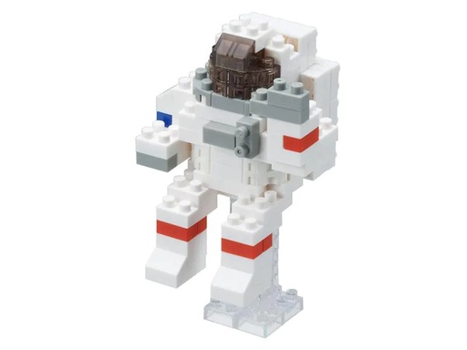 [90161084 1183470] Nanoblock Mini Collection Astronaut Level 3