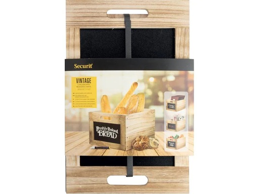 [90161195 1196926] Securit Aufbewahrungsbox 21 x 35 x 28.3 cm Braun