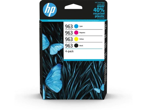 [90161211 1198627] HP Combopack Nr. 963 (Tinte 6ZC70AE) C/M/Y/BK