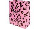 Rico Design Geschenktasche Leo 1 Stück, Orange/Rosa, 26 x 32 x 12 cm