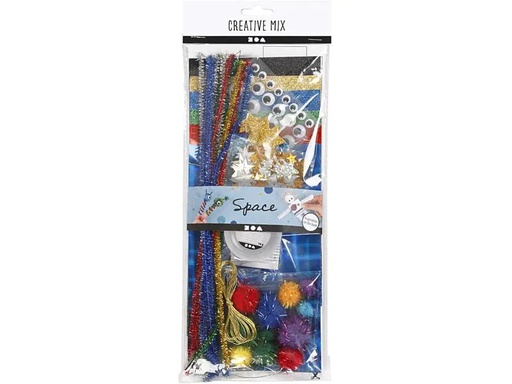 [90161333 1139899] Creativ Company Bastelset Mix Weltall 9-teilig