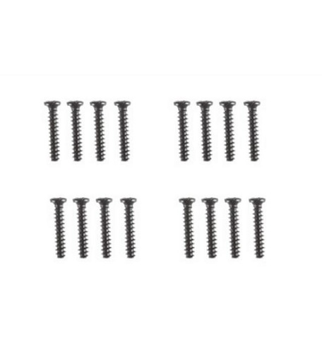 [90161336 1188797] Absima Flachkopfschrauben M2.6 x 15 mm, 16 Stück