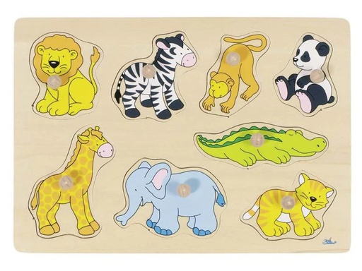 [90001608 869282] Goki Steckspiel Zootiere
