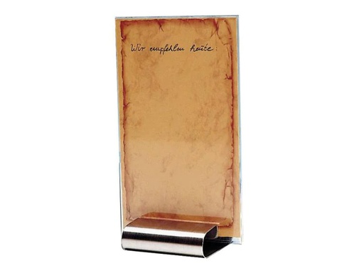 [90016446 738369] Paderno Tischaufsteller 8 cm x 7 cm  A4